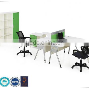 Hot-saled durable MFC office workstation with partition and pedestal