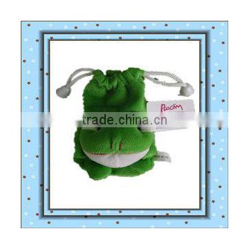 Plush Soft Cute Frog Mobilephone Bag