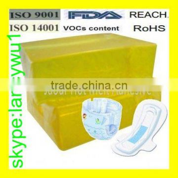 Supply high grade hot melt pressure adhesive for hygienic products