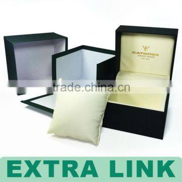 Guangzhou China Alibaba supplier Extra Link Custom Made Luxury Designer Packaging Watch Boxes