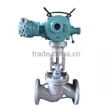 high quality percentage electric globe valve pn16