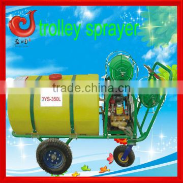 350L CE certificate trolley sprayer water tank cleaning equipments