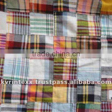 patchwork fabric pieces