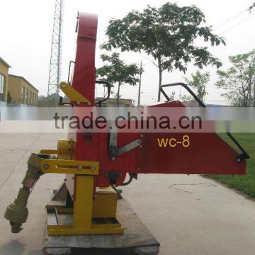 Wood shredder/chipper WC-8A fit with Tractor