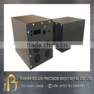China manufacturer custom black powder coated metal box