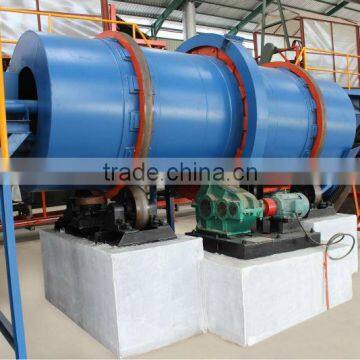 rotary coating machine for granule organic fertilizer