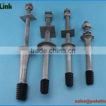 HDG per ASTM A153 Forged steel pin