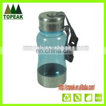 Plastic 12OZ shoulder strapdrinking water bottle cup BPA FREE Tritan bottle