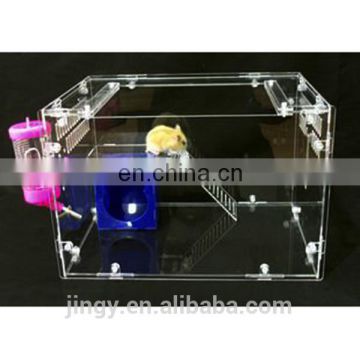 jingyue hot sale acrylic material handmade cage hamster