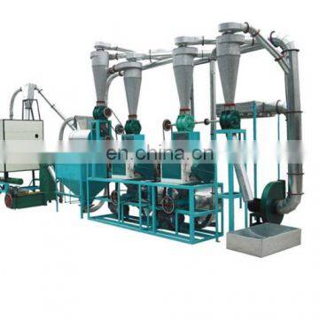 High efficiency maize flour milling machine production line