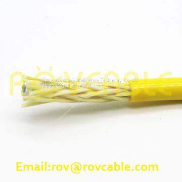 2 Core Rov Tether Floating Cable For Rov Thruster