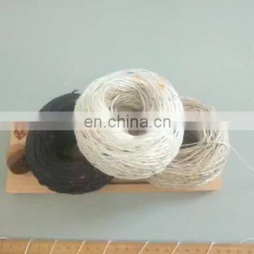 New style 10% polyester 90% acrylic colorful knots yarn for knitting