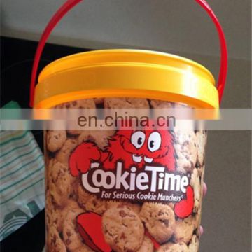 2.5L small cookie plastic bucket