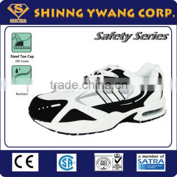 Comfortable Athletic Sport Steel Toe Safety Running Shoe