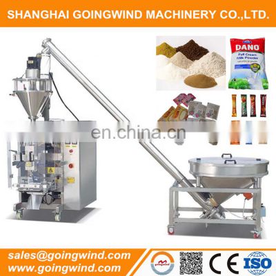 Automatic 1 kg flour bag packaging machine auto 1000g powder pouch weigh filling packing bagging equipment cheap price for sale
