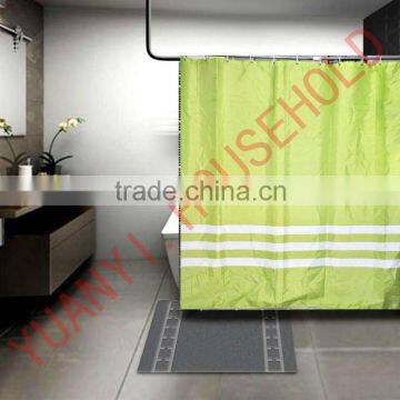 yellow fabric shower curtain bathroom shower curtain sets