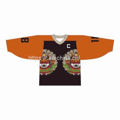 cheap price sublimated ice hockey jersey with good quality