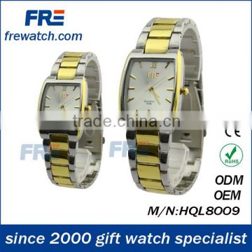 fashion good quality lover watch stainless steel watch with quartz movt