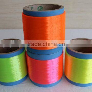 Anti-UV High Tenacity super Low shrinkage Polyester Green Yarn