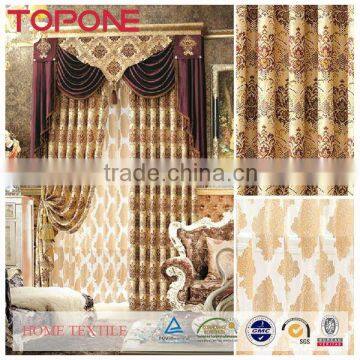 New style european design elegant polyester window one curtain