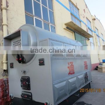 Low pressure fire tube coal fired steam boiler for industrial usage