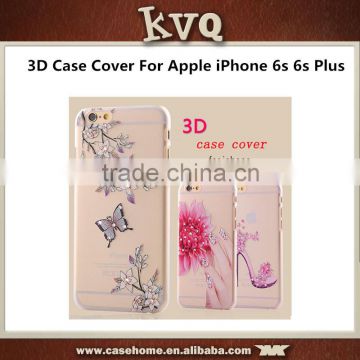 3D case cover For Apple iPhone 6s 6s Plus Luxury Bling Glitter Rhinestone Crystal Case Cover