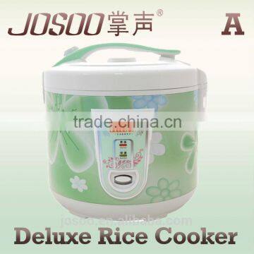 Drum rice cooker (customized flower pattern, with special handle design)