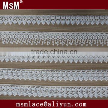 HOT ! High quality new design water soluble lace trim