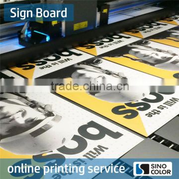 Long Life Printed Foamed PVC Sheet print signs