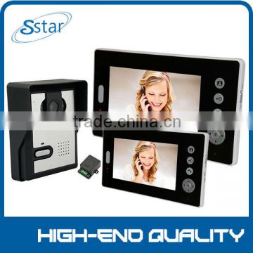 2.4GHz digital video doorphone & 7" TFT LCD Wireless Indoor Monitor XSL-712