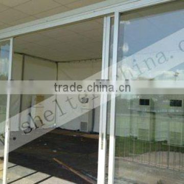 strong tempered sliding door tent for sale