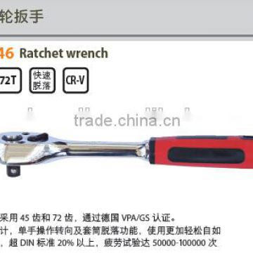 High quality steel tools; CR-V ratchet wrench; fast release;China Manufacturer;OEM service; VPA/GS certificate; No MOQ
