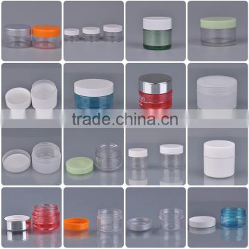 Natural Disposable Plastic Jar for gutta cosmetic jars skin cream