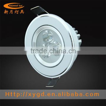 3w led ceiling lamp/led ceiling down lamp AC85-265V with CE RoHs