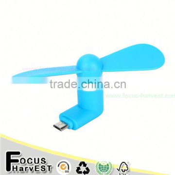 Portable OTG Mini Micro USB Large Wind Cooling Fan For Phone Desktop Laptop Promotion