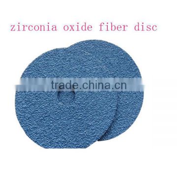 Zirconia Abrasive Fiber Disc For Stainless Steel