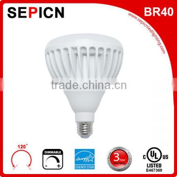 modern indoor led lighting lamps LED BR40 with UL,CUL,FCC,CE,ROSH certified engery star pending