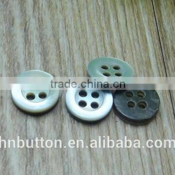 10MM factory sell 4 hole real shell buttons