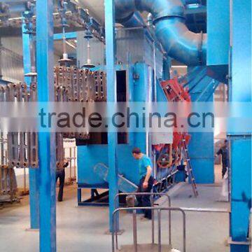 Q58 Catenary hanging chain type shot blasting machine