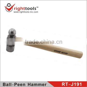 RIGHTTOOLS RT-J191 BALL PEIN HAMMER WITH HICKORY HANDLE