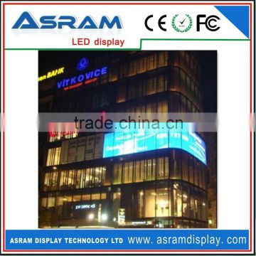 ali express outdoor advertising led display panel for glass building