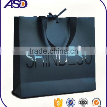 High Quality Paper shopping bag & Shopping paper bags customized logo printing
