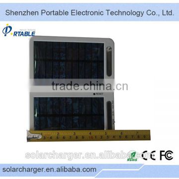 Factory Price 100% handmade Mini Portable Solar Charger,1.98W Multi Solar Charger
