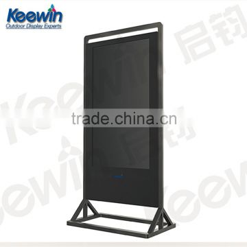 55'window shop advertising lcd screen double-faced lcd advertising billboard