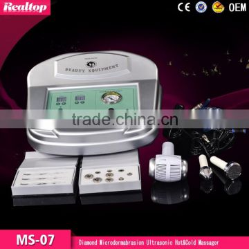 HOT!!face lift ultrasound hot and cold hammer micro dermabrasion machine,Diamond Tip Microdermabrasion Machine