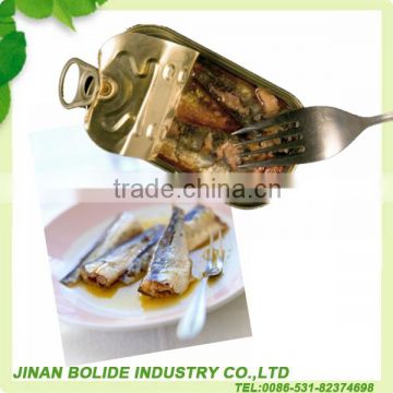 China Origin Ingredient Canned Sardine Fish in Oil/high quality
