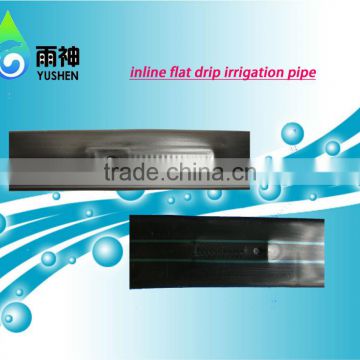 agriculture flat emitter type drip irrigation tape