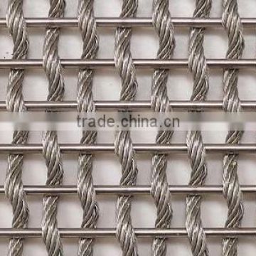 Factory Supplier wring many wire weaving mesh/metal decorative net