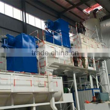 Three stage lime slaker machine for slaking of quick lime into calcium hydroxide production