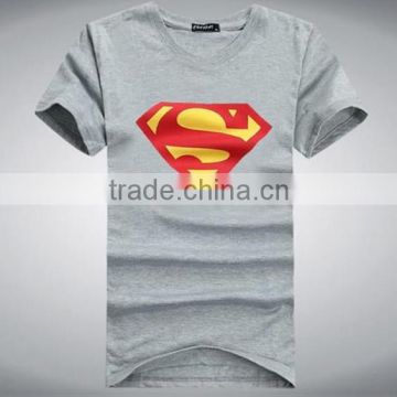 Gray printed t-shirt for men